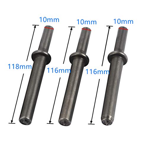 image for Titoe Kelife 7 Pcs Heavy Duty Smoothing Pneumatic Air Rivet Hammer Too