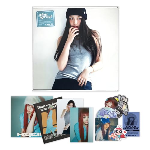 NewJeans - Double Single Album [How Sweet] (Standard Ver - HYEIN Ver) Outbox + Interview Book + Phot