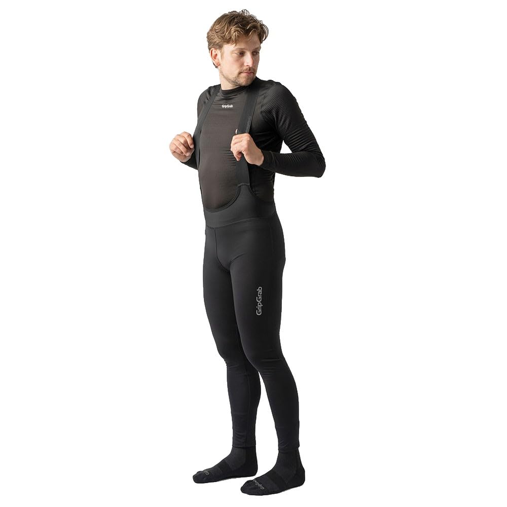 GripGrab Gripgrab Pacr Wasserabweisende Bib Tights Trägerhose Ohne Polster - Spodnie na szelkach kolarskich Mężczyźni