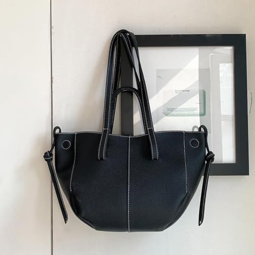 Bolso de cuero para mujer con cierre magnético miniatura 4