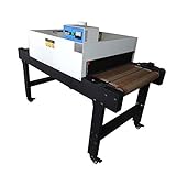 Ving 4800W Screen Conveyor Dryer Small T-Shirt Conveyor Tunnel Dryer Screen Printing Dryer for Screen Printing 5.9ft. Long x 25.6' Belt 220V