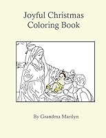 Joyful Christmas Coloring Book 1519582323 Book Cover