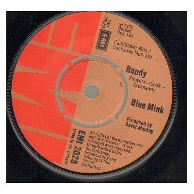 BLUE MiNK - RANDY - 7 inch vinyl / 45