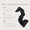 Nodpod Gentle Pressure Sleep Mask | Patented Light Blocking Design for Sleeping, Traveling & Relaxation - Black Onyx #2