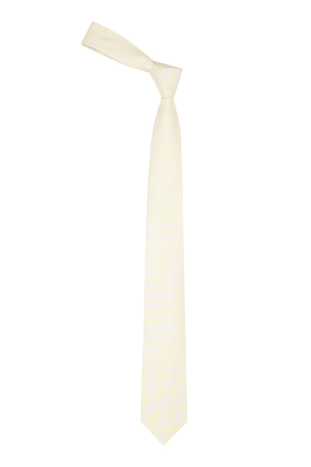 louis philippe Men Yellow Embroidered Tie-picture-11