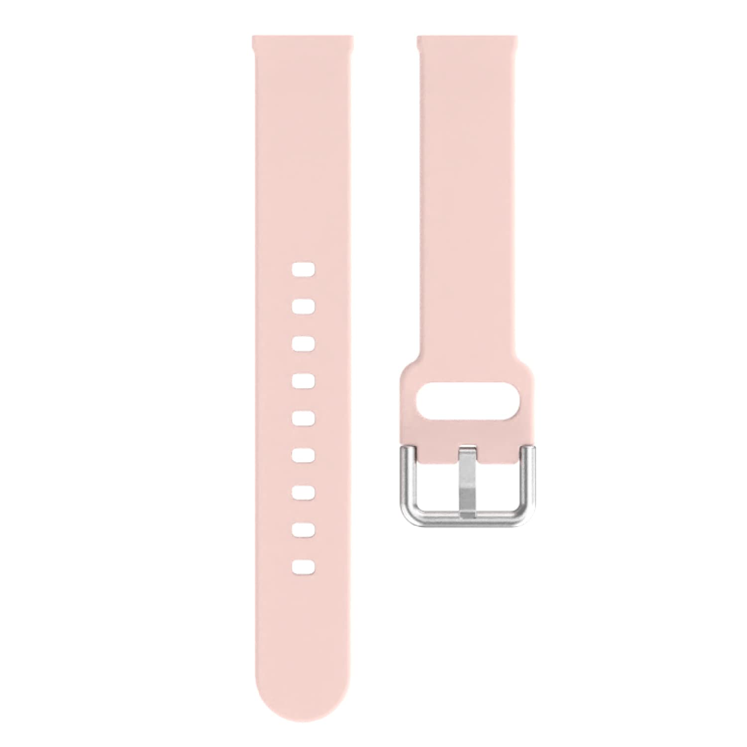 iTouch Air 3 40mm/Sport 3 Extra Interchangeable Strap, Replacement Smartwatch Straps, Silicone Straps For Smartwatches Compatible with iTouch Air 3/Sport 3 (Narrow Blush Silicone)
