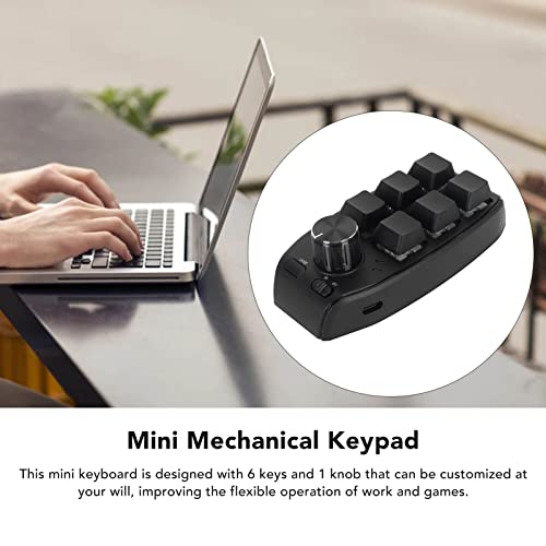 Mini Clavier Interrupteur Rouge pour Bureau et Studio Créatif Multimédia BT