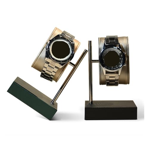 Support montre rotatif noir et accessoires d'affichage - 6
