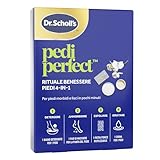 Dr. Scholl's Pedi Perfect Kit Pedicure Completo, Trattamento Piedi Secchi e Screpolati, Pediluvio, Pietra Pomice, Maschera Piedi Idratante e Crema, Cura Talloni a Casa