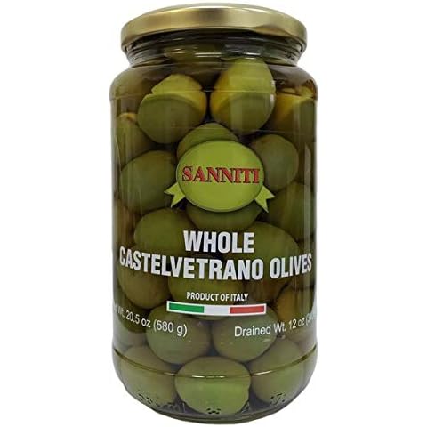 Sanniti Whole Castelvetrano Olives - 20.5 Ounce Jar Cover