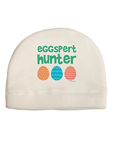 TOOLOUD Eggspert Hunter - Easter - Green Child Fleece Beanie Cap Hat