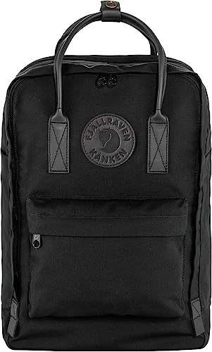 Fjällräven Unisex Kånken No. 2 Black Laptop 15 Rucksack, Black, One Size