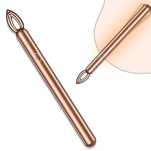 Sadodo Mini Vibrator 10 Vibrationsmodi - Leiser & Starker Bullet Vibratoren für Klitoris Prostata Anal Nippel Ideal für Frau Paare Tragbar & Diskret Massagegerät Sexspielzeug (Golden)