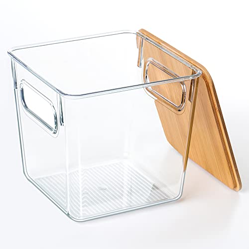 Qilinba 3BL-PB 3 Pack Coffee Pod Organizer K Cup Holder Storage Container thumb #1