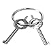 2 Authentic Smith & Wesson Handcuff Key for unisex adultS&W Models 100, 300, 1850, 1900 with Key Ring