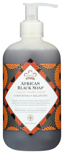 Nubian Heritage African Black Liquid Hand Soap, 12 Fz