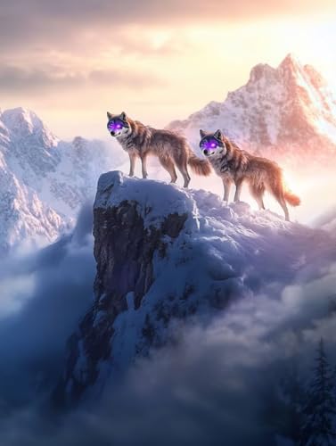 Diamond Painting Animal : Sublimez votre Salon avec ce Grand Tableau 5D DIY