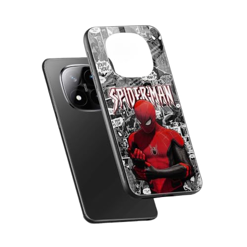 Inkykart 2D Metal Anime Glossy Case for Redmi Note 14 Pro - Image 3