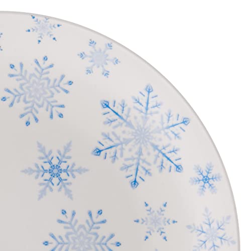 Studio Nova BB-OMDS-YUIU-SIAM1066 Winter Snowflakes 18 Piece Dinnerware Set thumb #3