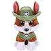 PAW PATROL Ojos Brillantes | Cifras selección Felpa | 15 cm | Patrulla Canina, Figura:Tracker