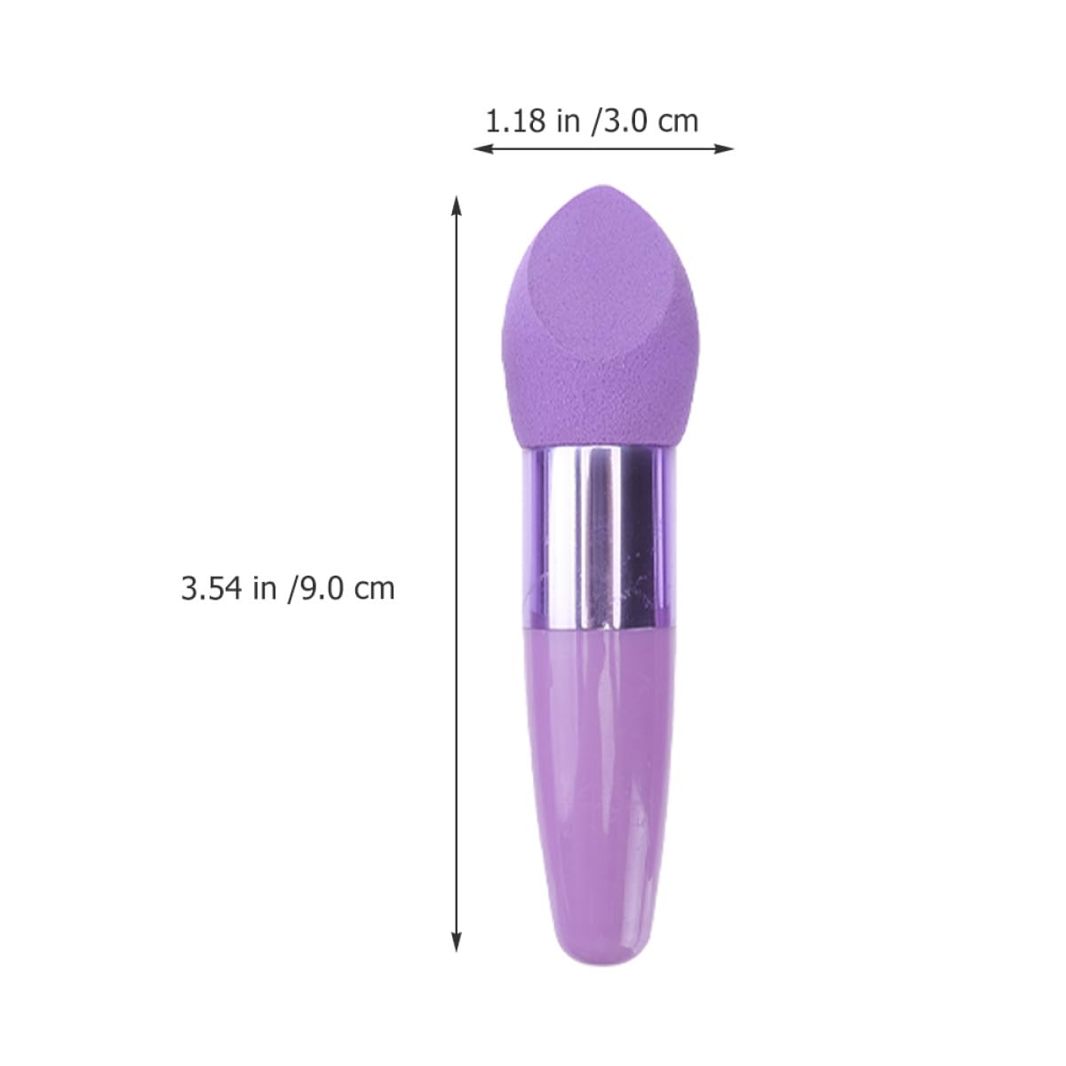 6piezas Esponjas de Maquillaje Forma de Bolígrafo Portátiles para Aplicación Precisa Cómodas y Duraderas Kit para Uso Diario y Profesional