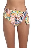 La Blanca Women's Standard Convertible High Waist Pant Bikini Swimsuit Bottom, Multi//Soleil, 12