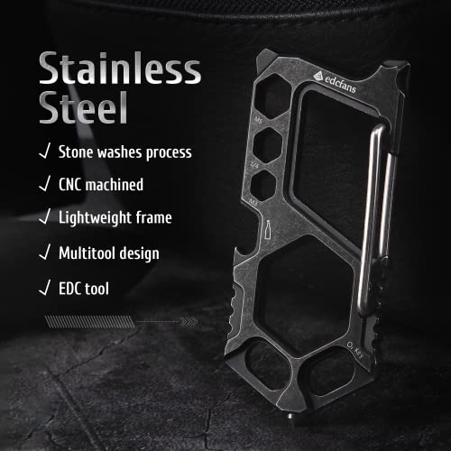 11-in-1 Stainless Steel Multitool Carabiner