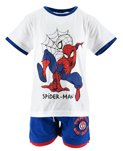 Ensemble Spiderman T-shirt et short pour garçon idéal pour le quotidien