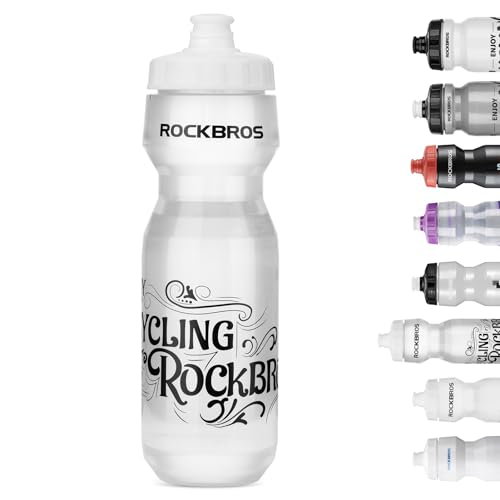 ROCKBROS bidon cyclisme 25oz sans BPA transparent