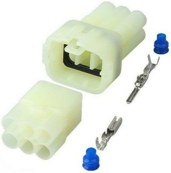 Sumitomo HM 090 MT 6 Way Connector Plug Set With Pins Seals Fits Suzuki, Yamaha & Honda