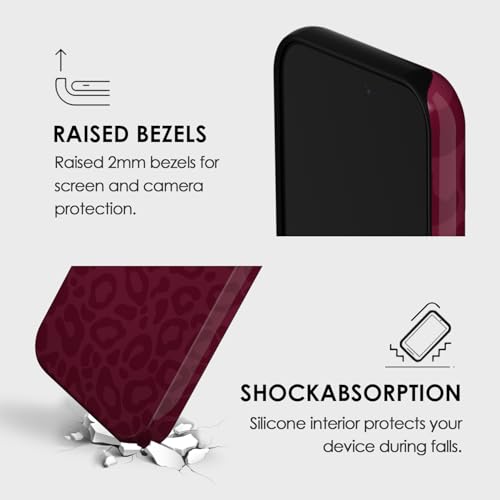 Coque de luxe iPhone 13 Pro imprimé guépard en silicone