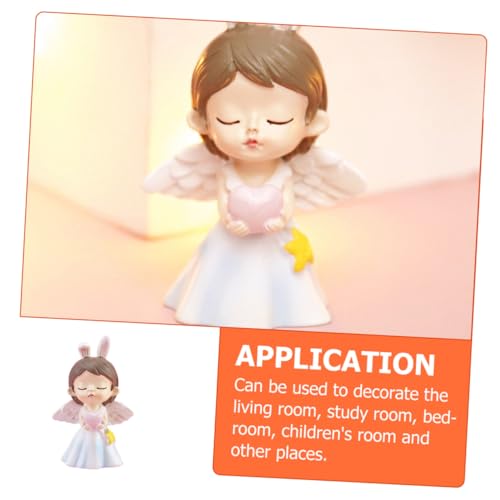 Figura Pequeña de Ángel con Luz LED de Noche miniatura 4