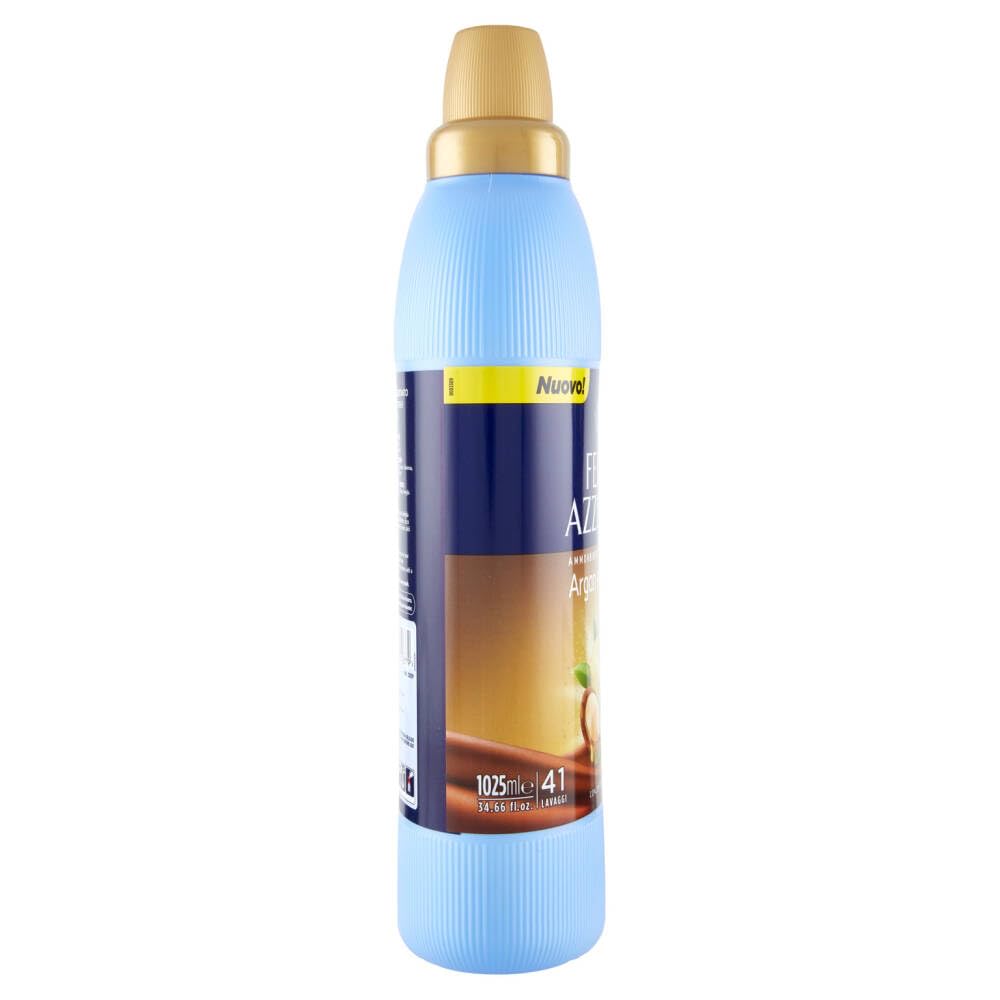 Felce Azzurra Ammorbidente Concentrato Argan e Vaniglia - Suavizante concentrado de argán y vainilla, ropa suave, 41 lavados, 1025 ml + llavero Beni Culinari gratuito