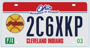 Set di 10 targhe di 10 Diversi Stati degli Stati