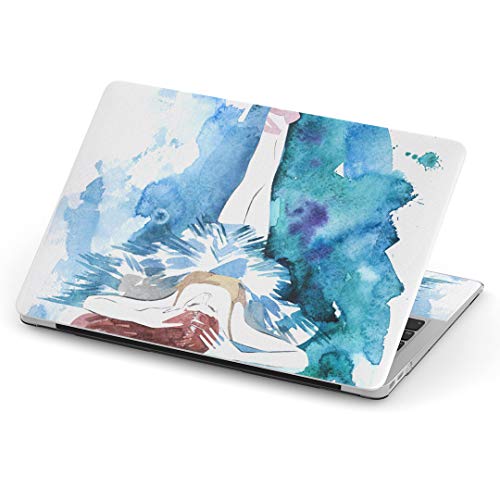 MacBook Air 13inch A1466 / A1369 専用スキンシール 2010~2017モデルまで対応 マックブック エア Mac Air 13インチ ノートブック フィルム ステッカー アクセサリー 保護 014390 人物 バレエ イラス
