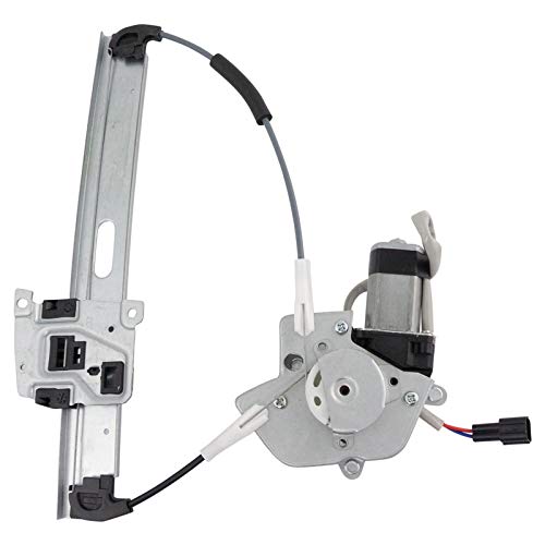 Image of TRQ Rear Right Power Window Regulator & Motor Assembly Passenger Side Compatible with 2008-2012 Ford Escape 2008-2011 Mazda Tribute Mercury Mariner