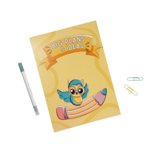 Image of Big Plans & Ideas A4 Planning Pad for Kids, 40 Tear-Off Pages