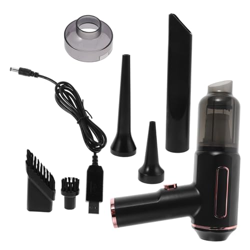 Ciieeo 1ensembles Aspirateur Voiture Portable sans Fil Mini avec Câble De Charge Têtes De Rechange pour Nettoyage De Véhicule Et Bureau