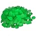 E-Tribe Man-made Glow in the Dark Pebbles Stone for Garden Walkway Sky Blue--Making Your Garden or Yard Looks Different from Your Neighbors' at night (Green)