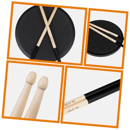 3 Pares de Baquetas de Madera para Batería Antideslizantes miniatura 7