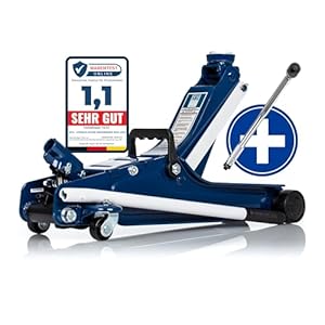 NTG Hydraulische krik Lowliner, garagekrik, 2 tot 2.000 kg, 85-375 mm, personenauto, motorvoertuig, werkplaats