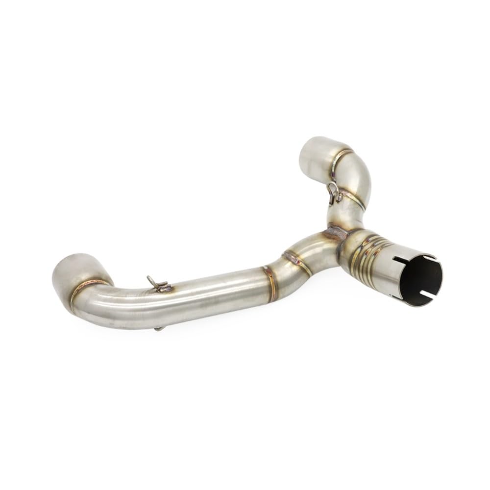 Moto TuyauSilencieux pour Suzuki GSR400 GSR600 BK400 BK600 GSR BK 400 600 Connexion de Lien Moyen mi Tube Silencieux Moto Tuyau d'échappement Pot échappement