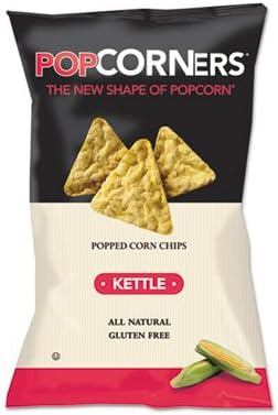 Medora Snacks 11 Popcorners Popped-corn Chips, Kettle, 5oz Bag, 12/carton