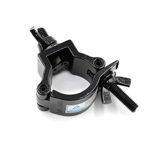 Xsayjia Truss Clamp Befestigungshaken 32-35mm Aluminium Legierung Heavy Duty 75KG für Spotlights Moving Head Lighting Unterstützt (5 Stück)