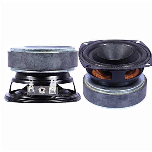 ANCNA Altavoz de Rango Completo de 3 Pulgadas, 2 uds., 8Ohm, 30W, Agudos de Rango Medio, HiFi, Altavoz de Coche, estantería de Escritorio, Altavoz de Sonido de Audio DIY
