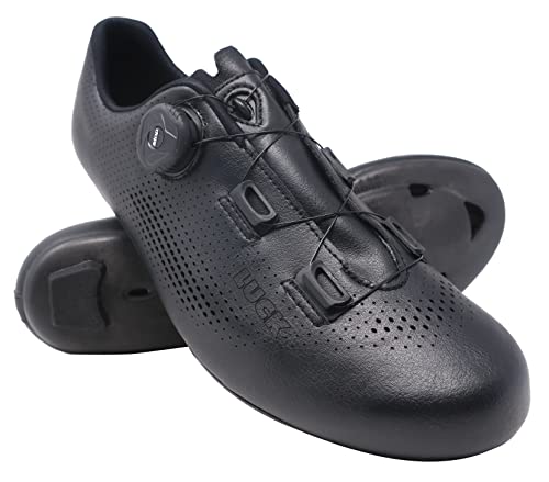 LUCK , Zapatillas de Ciclismo para Carretera Light, con Suela de Carbono y Sistema rotativo de precisión. (Numeric_46)