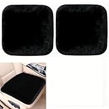 LIUFUMEI 2 Stück Autositzkissen Winter Plüsch Autositzschoner für Ford Galaxy 2011-2026, Weich,...