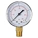 Fesjoy Industrial 50mm Pool Filter Water Pressure Dial Double Scale Mini Handheld Manometer Metal Material (2)