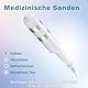 iSTIM Medizinische Sonde zur elektrischen Stimulation der Beckenbodenmuskulatur, Linderung von Inkontinenz, Blasenkontrolle – kompatibel mit Inkontinenz-EMS-Gerät