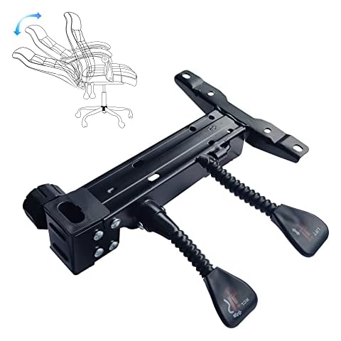 Skuehod Heavy Duty with Adjustment Backrest Tilt Replacement Office Chair Swivel Tilt Control Seat Mechanism Gas Type (135° Tilt Control Back Cushion) Cover